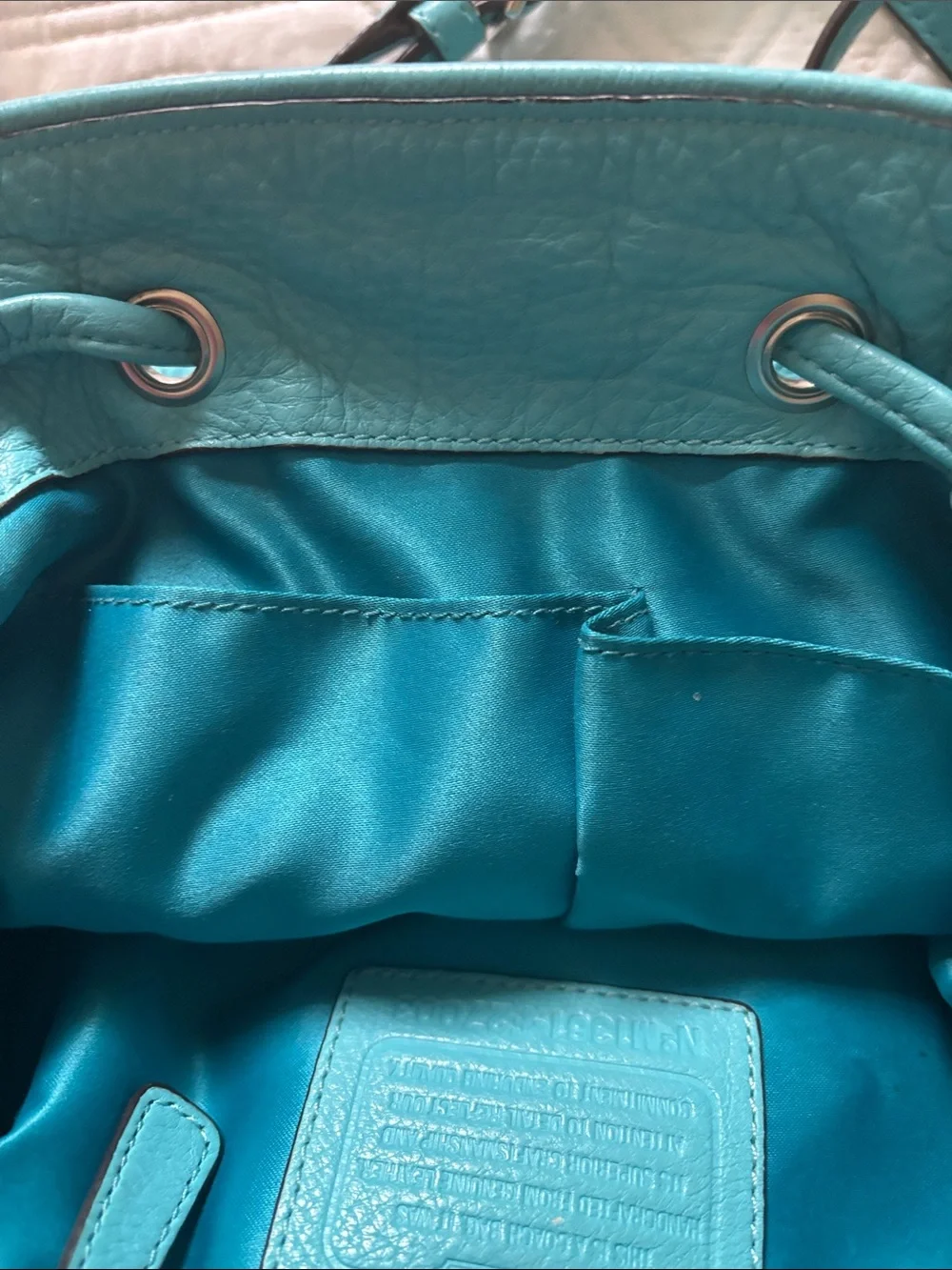 Coach leather purse
